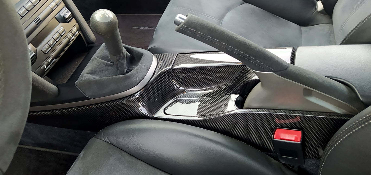 Carbon Center Console for Porsche 997 & 987 by Karbonius