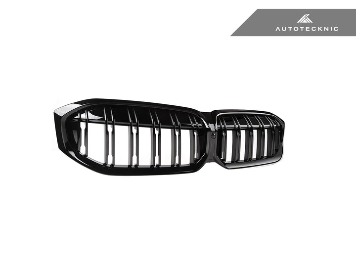 AutoTecknic G20 3-Series LCI Dual-Slat Front Grille - Gloss Black
