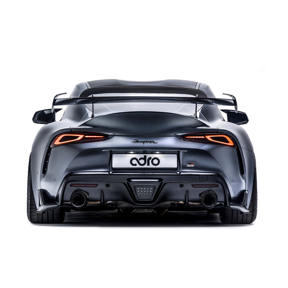 ADRO A90 Supra Carbon Rear Bumper Winglet Set