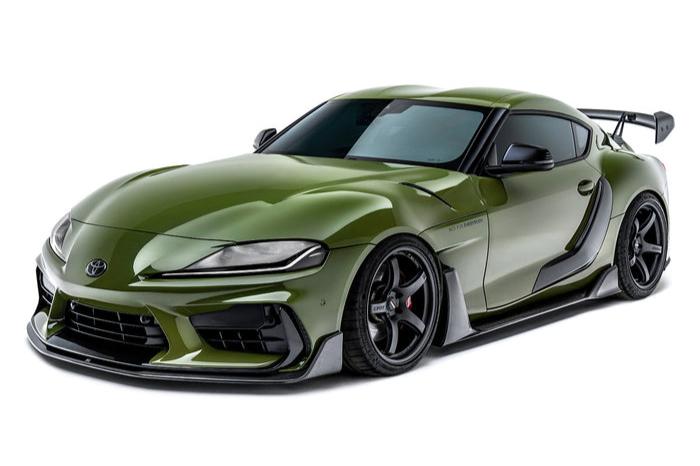 front 1/4 view installed