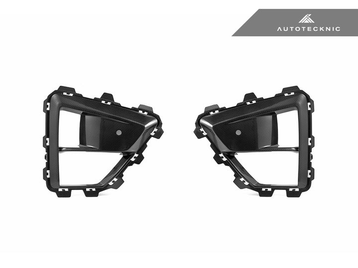 AutoTecknic F95 X5M / F96 X6M LCI Carbon Front Bumper Air Vent Set