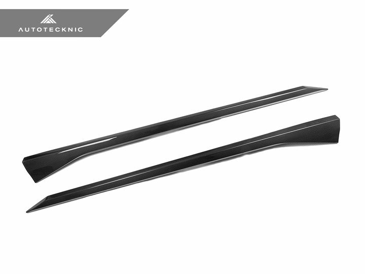 AutoTecknic G90 / G99 M5 Dry Carbon Side Skirt Extension Set