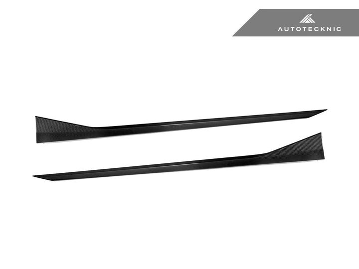 AutoTecknic G90 / G99 M5 Dry Carbon Side Skirt Extension Set