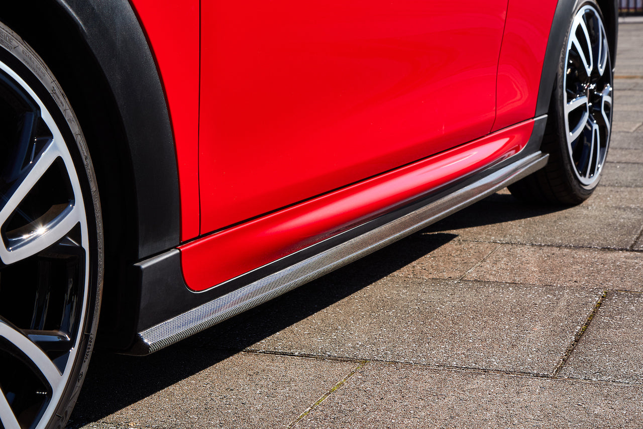 3D Design Mini F56 JCW Carbon Side Skirt Set