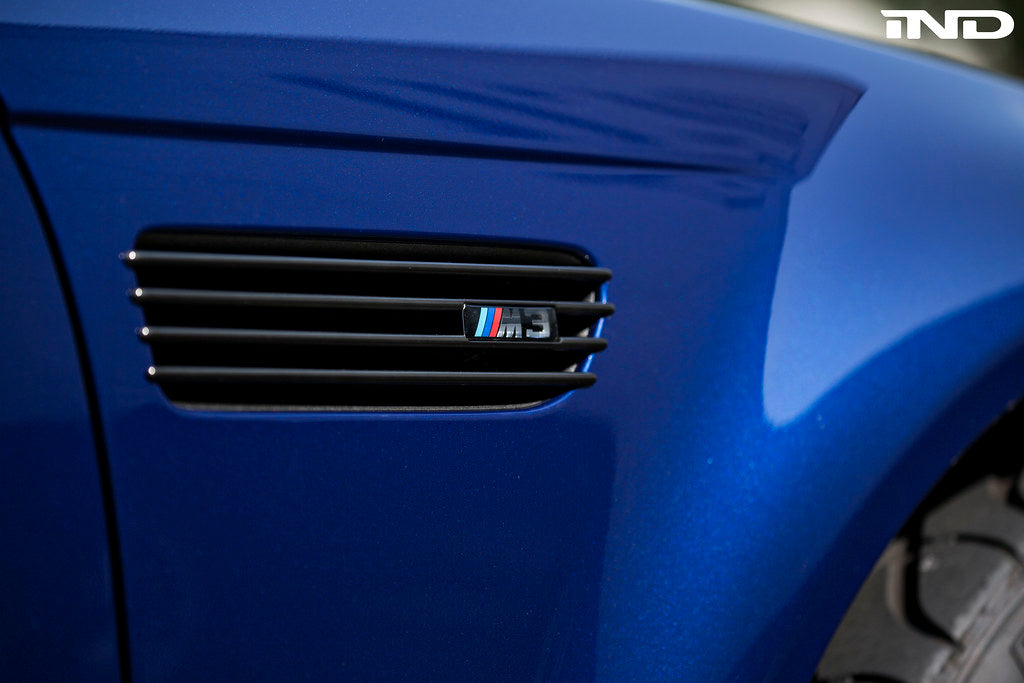 BMW E46 M3 / M3 CSL Side Grille Emblem Set