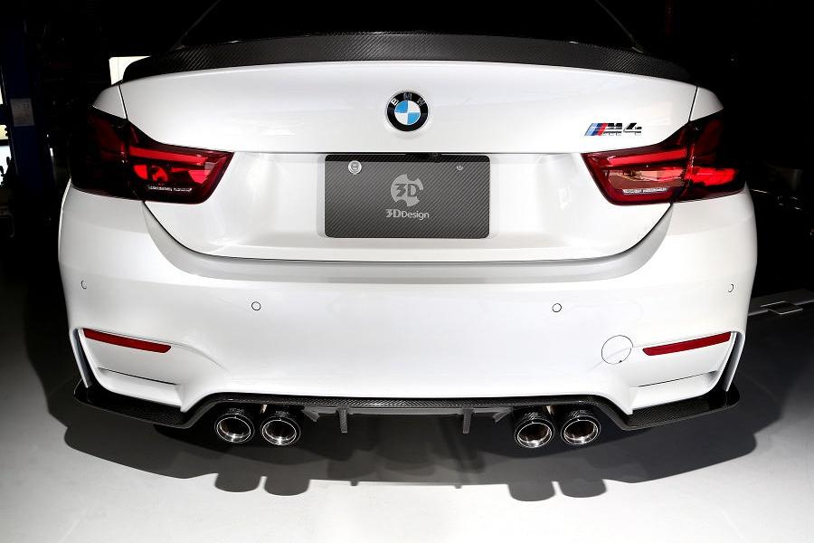 Installed rear view