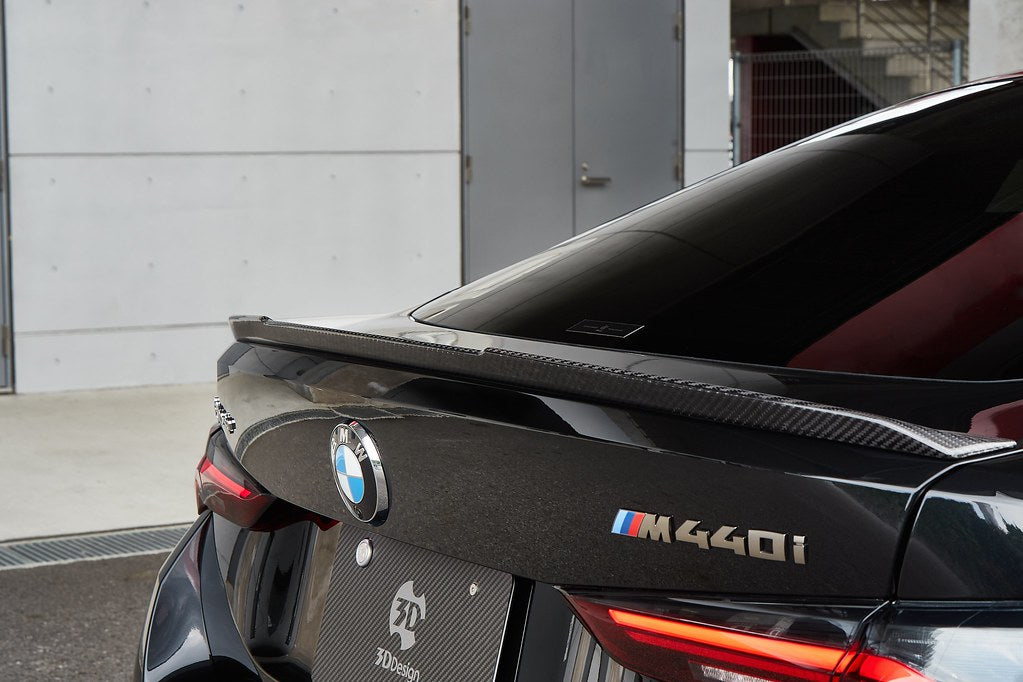 3D Design G26 4-Series Gran Coupe / i4 M-Sport Carbon Rear Trunk Spoiler