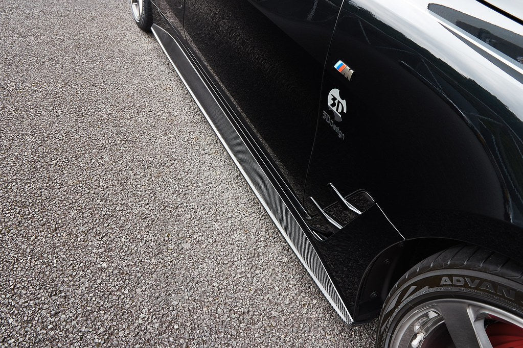 3D Design G26 4-Series Gran Coupe / i4 M-Sport Carbon Side Skirt Set