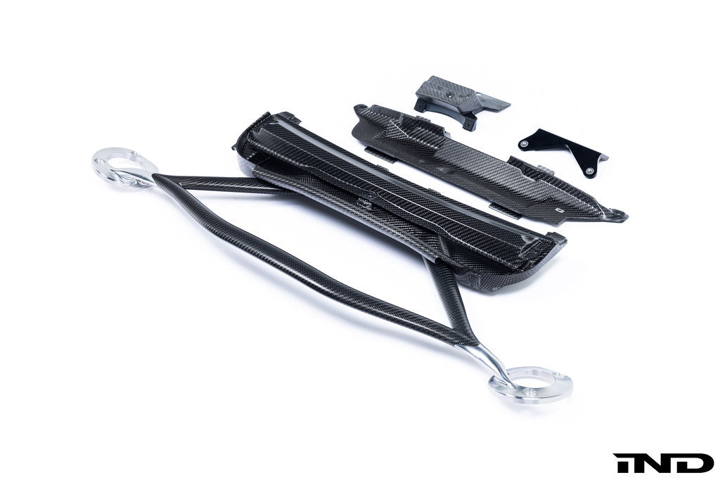 Slon Workshop E46 M3 Carbon Front Triangulating Reinforcement Kit