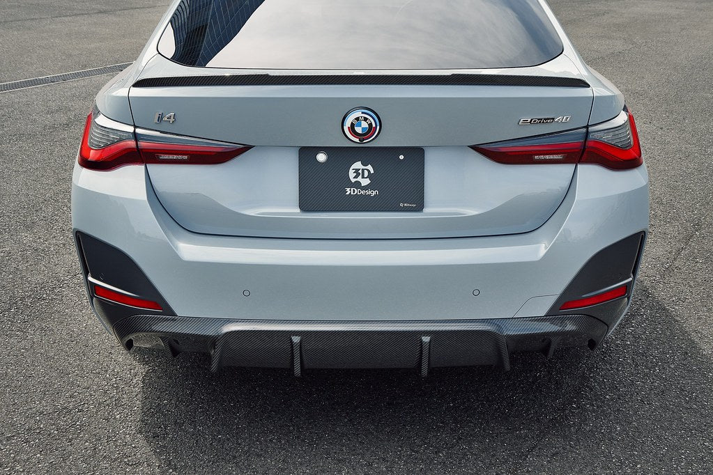 3D Design G26 4-Series Gran Coupe / i4 M-Sport Carbon Rear Trunk Spoiler