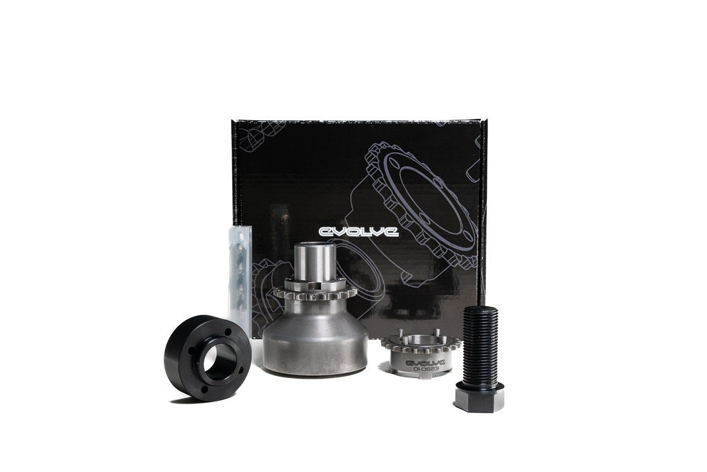 F8X M2 M3 M4 S55 N55 Pinned Crank Hub Kit Upgrade | Evolve