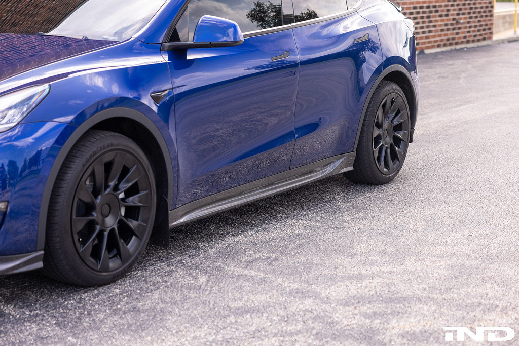 Vorsteiner Tesla Model Y Carbon Aero Side Skirt Set