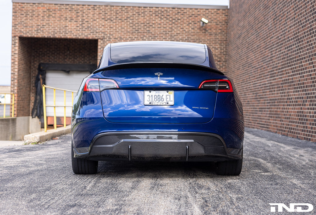 Vorsteiner Tesla Model Y Carbon Aero Rear Trunk Spoiler