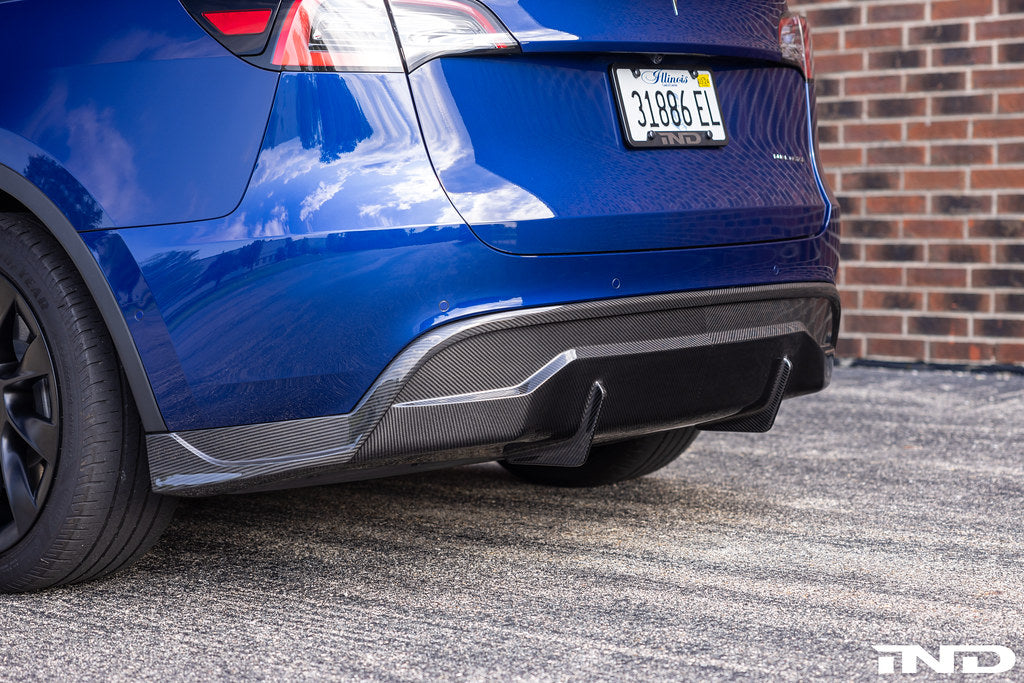 Vorsteiner Tesla Model Y Carbon Aero Rear Diffuser