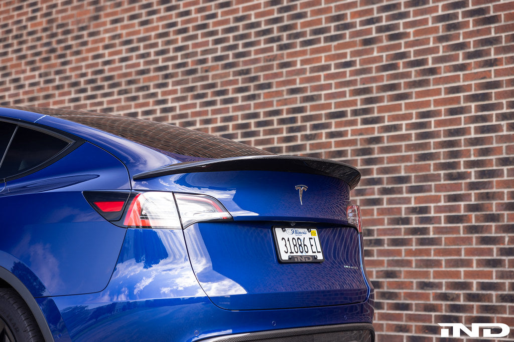 Vorsteiner Tesla Model Y Carbon Aero Rear Trunk Spoiler