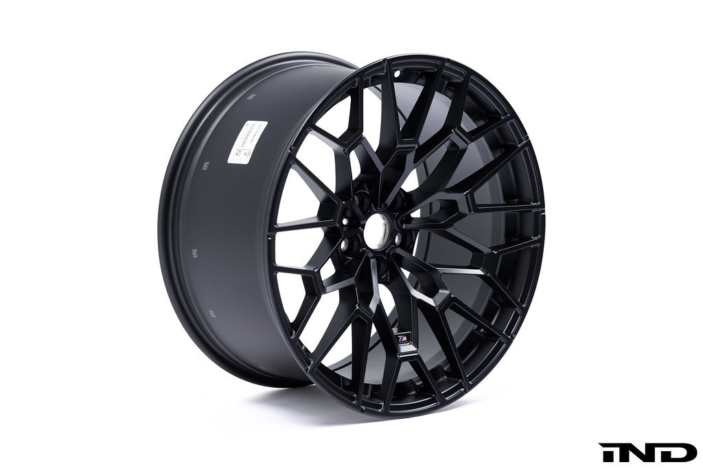 BMW G8X CS / CSL Style 827M Black 20x10.5" Square Wheel Set