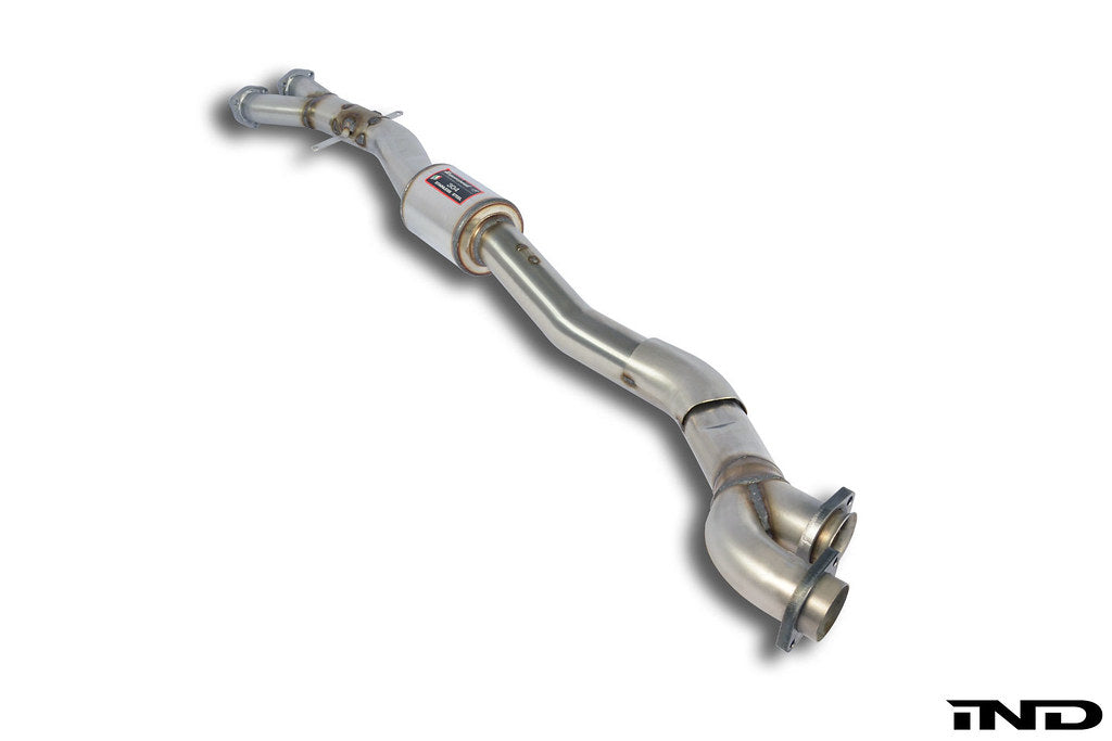 Supersprint E46 M3 Stainless Center X-Pipe - Resonated
