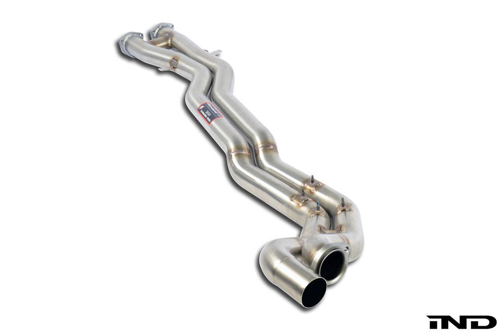 Supersprint E46 M3 S54 Non-Resonated Stainless Center H-Pipe