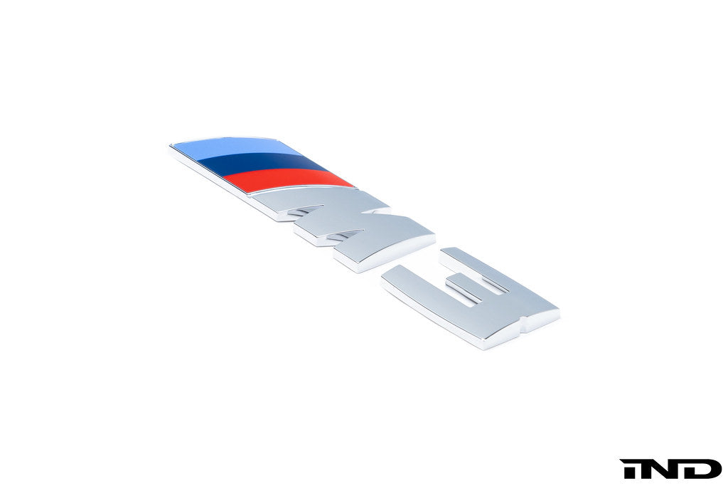 BMW F80 M3 OE Chrome Trunk Emblem