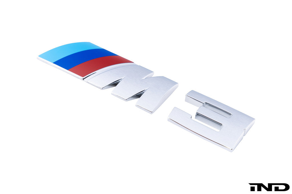 BMW E46 M3 OE Chrome Trunk Emblem from IND Distribution