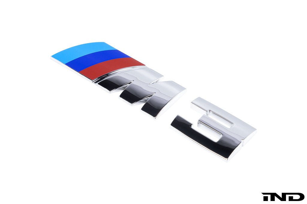 BMW E46 M3 OE Chrome Trunk Emblem from IND Distribution