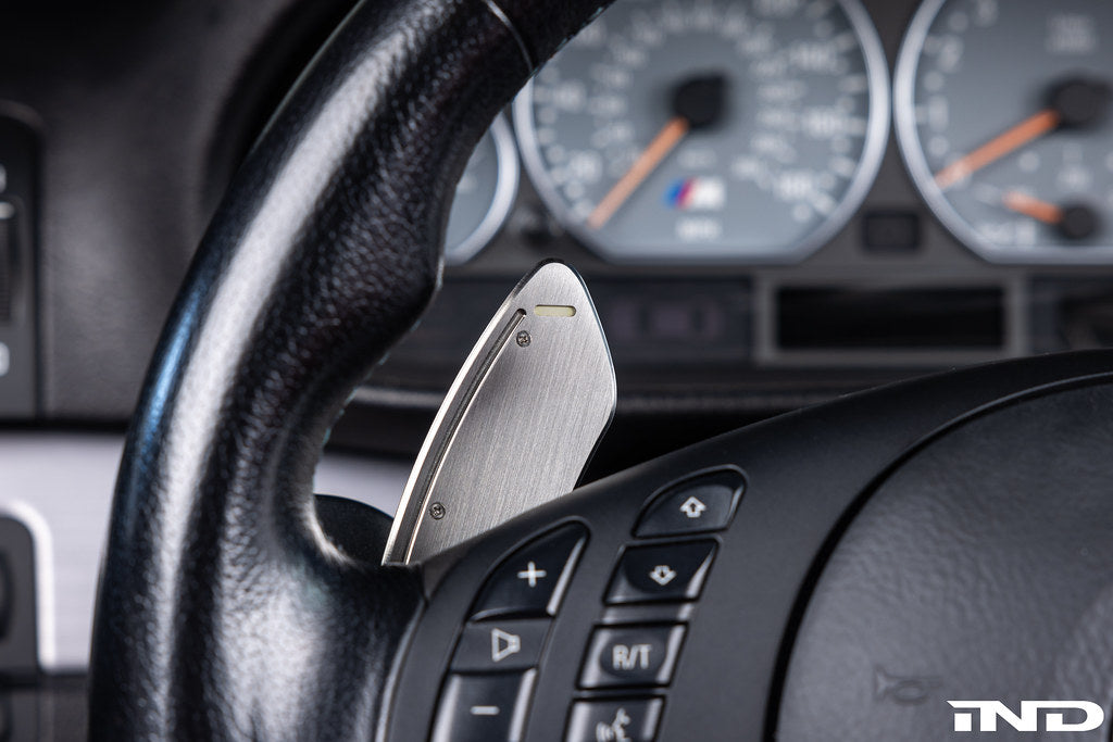 Storm Motorwerks E46 M3 Illuminated SMG Stainless Shift Paddle Set