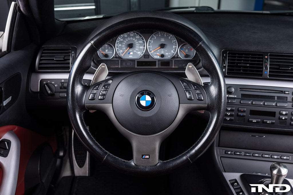 Storm Motorwerks E46 M3 Illuminated SMG Stainless Shift Paddle Set