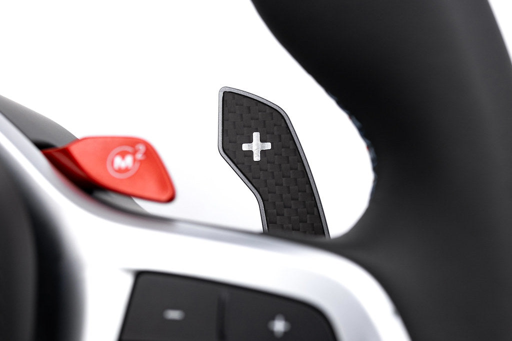 MadTrace BMW G-Chassis Clubsport Magnetic Shift Paddle Set - Carbon V2