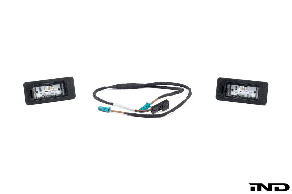 Burkhart Engineering x BMW E46 M3 CSL Trunk LED License Plate Light and Harness Kit
