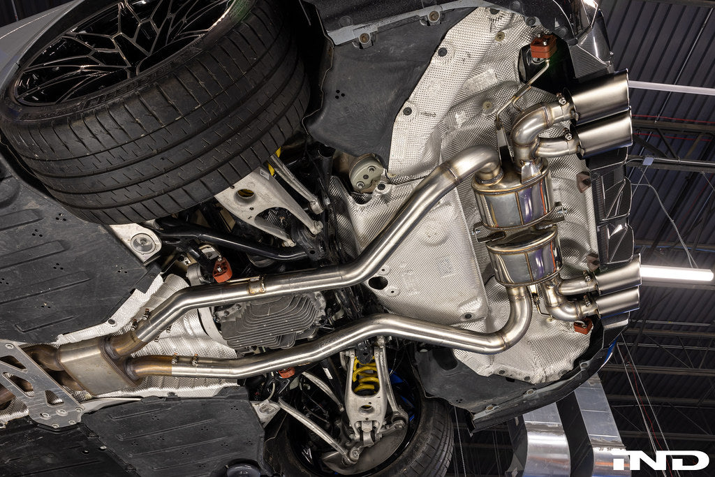 Supersprint G8X M3 / M4 Stainless Rear Exhaust - Race