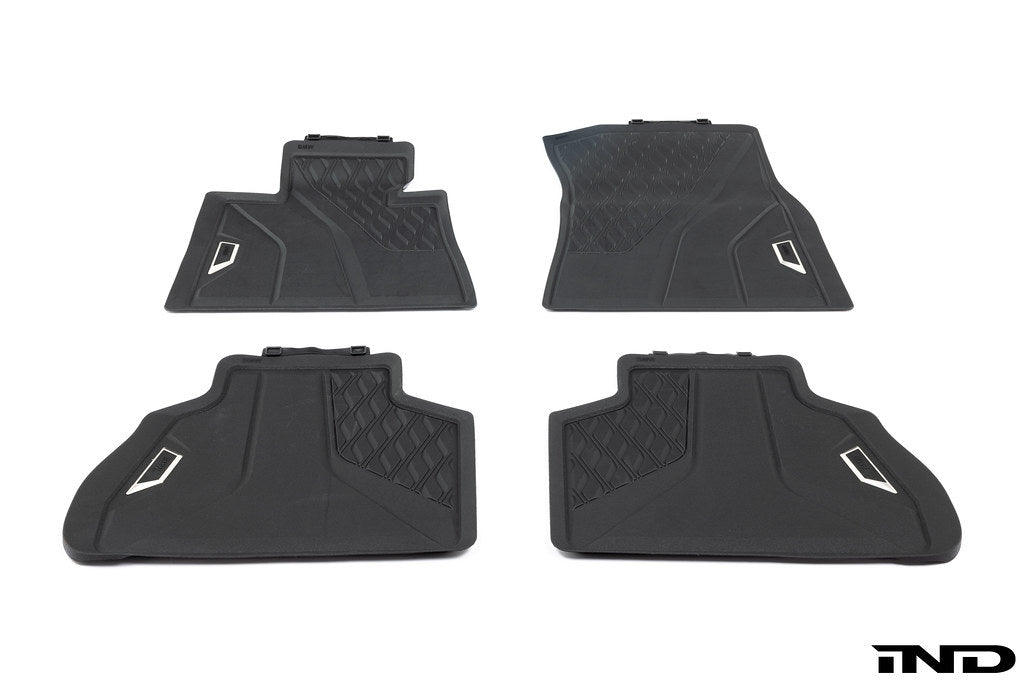 BMW G07 X7 BMW All Weather Floor Mat Set