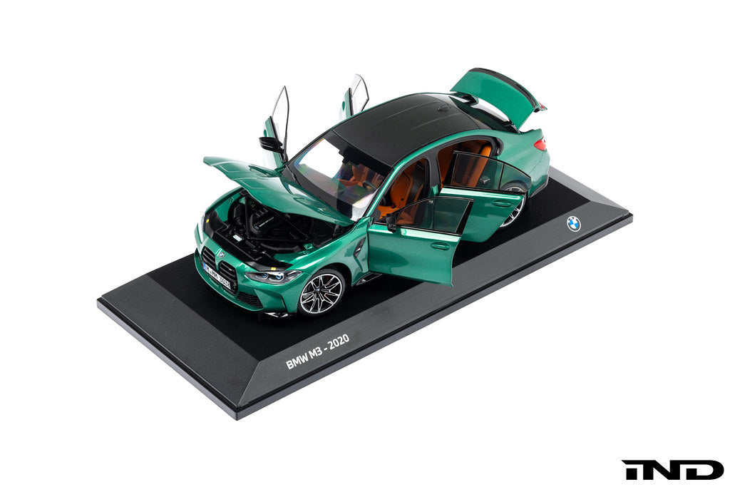 BMW G80 M3 Isle of Man Green Die-cast Car - 1:18