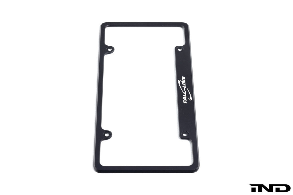 Fall-Line Motorsport Billet Aluminum Nameplate License Plate Frame