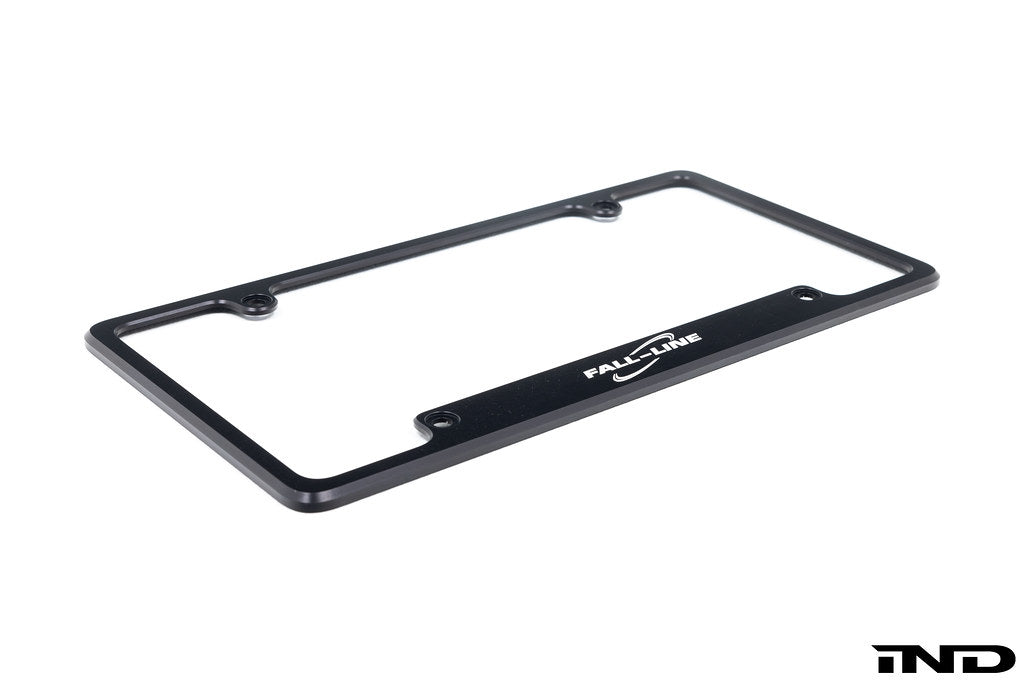 Fall-Line Motorsport Billet Aluminum Nameplate License Plate Frame