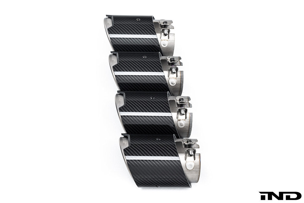 BMW M Performance G90 / G99 M5 Carbon Titanium Tip Set