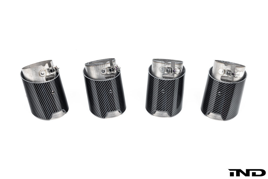 BMW M Performance G90 / G99 M5 Carbon Titanium Tip Set