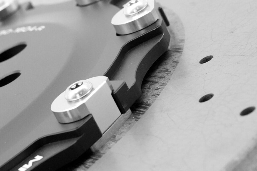 MMX Performance G8X M2 / M3 / M4 2-Piece Floating Carbon Ceramic Rotor Conversion - Rear 370x24mm