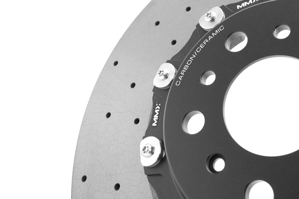 MMX Performance G8X M2 / M3 / M4 2-Piece Floating Carbon Ceramic Rotor Conversion - Rear 370x24mm
