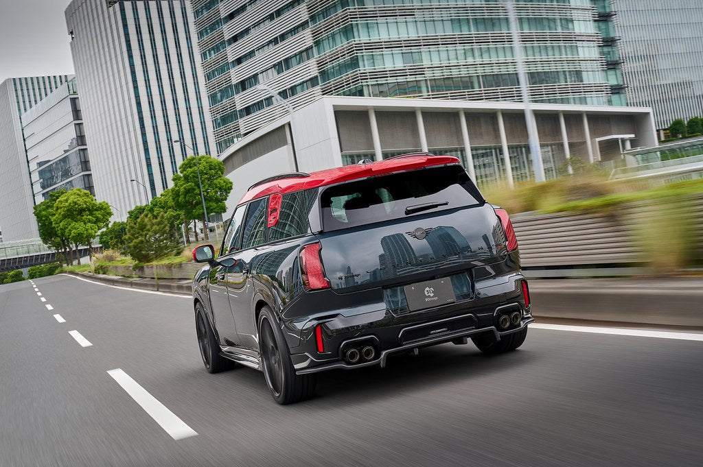 3D Design MINI U25 Countryman JCW Carbon Rear Diffuser