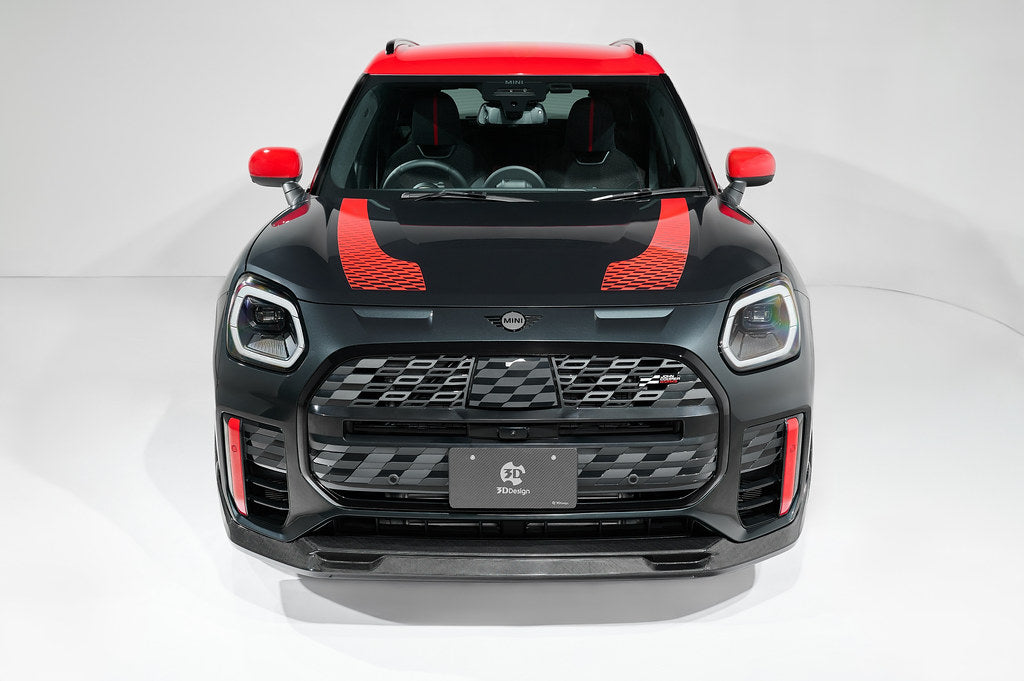 3D Design MINI U25 Countryman JCW Carbon Front Lip