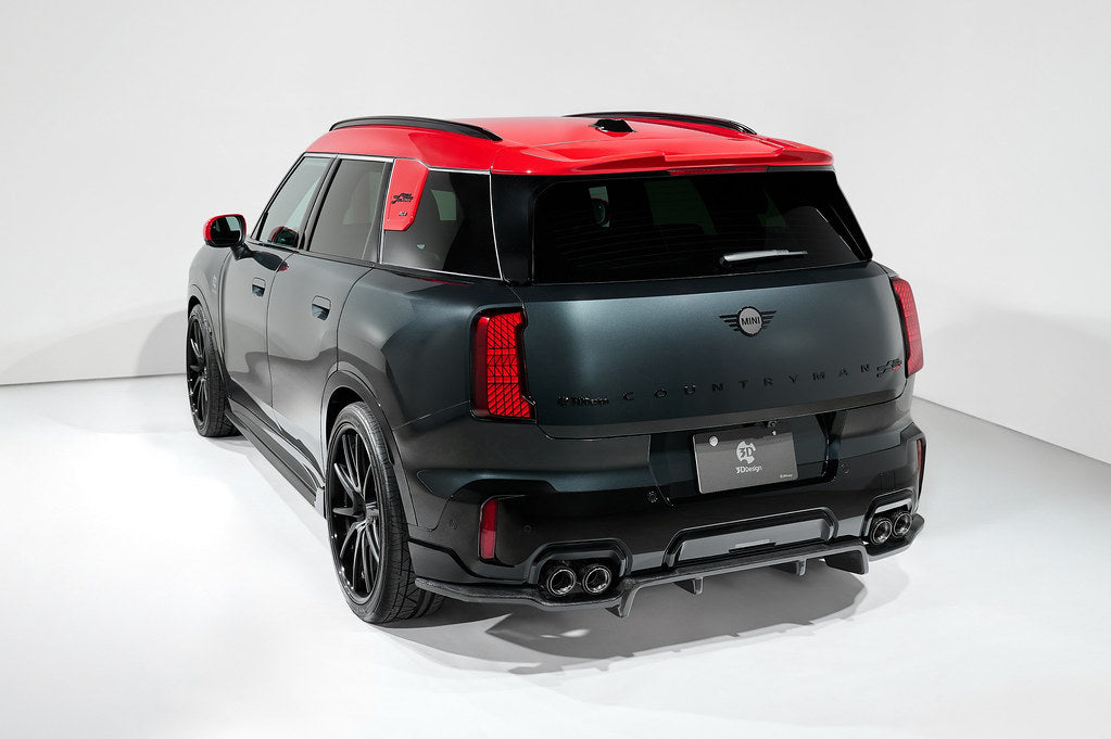 3D Design MINI U25 Countryman JCW Carbon Rear Diffuser