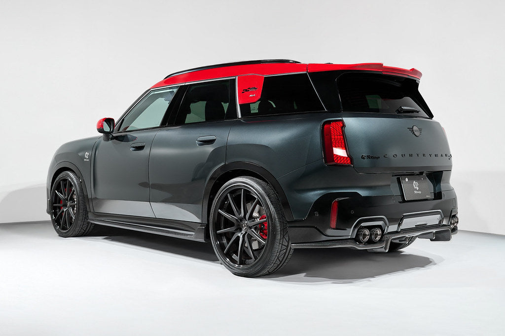 3D Design MINI U25 Countryman JCW Carbon Rear Diffuser