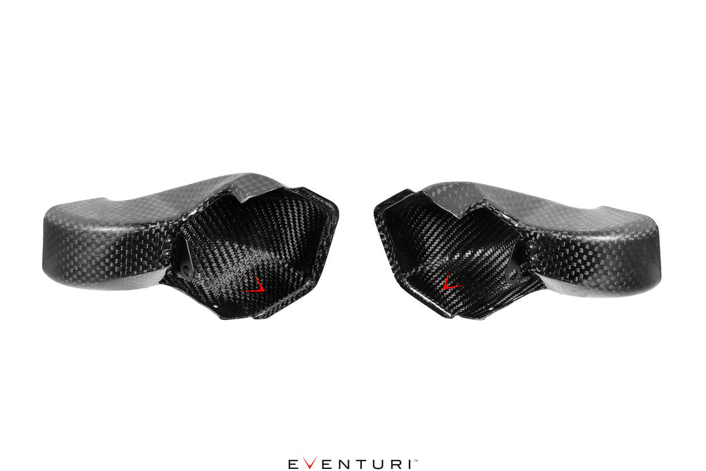 Eventuri BMW G87 M2 Black Carbon Intake Scoop Set