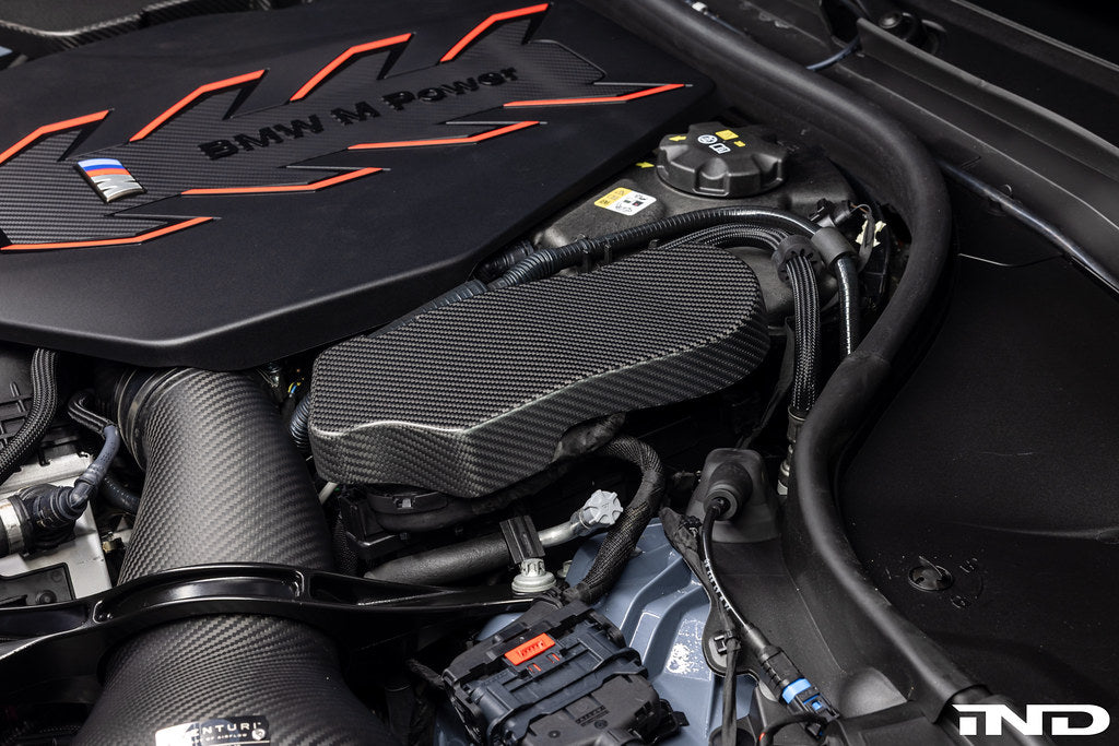 AutoTecknic G90 / G99 M5 Carbon Engine Cover Extension Set