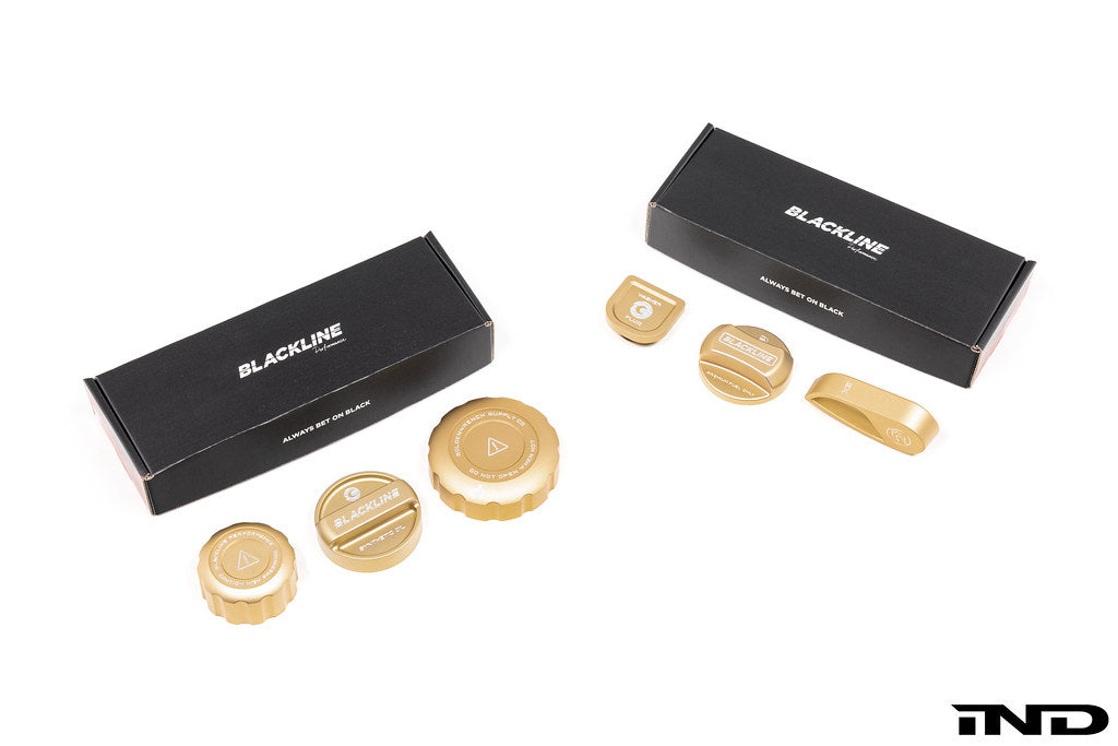 Goldenwrench Blackline Performance BMW M Car (S58) CCB Gold Cap Complete Set