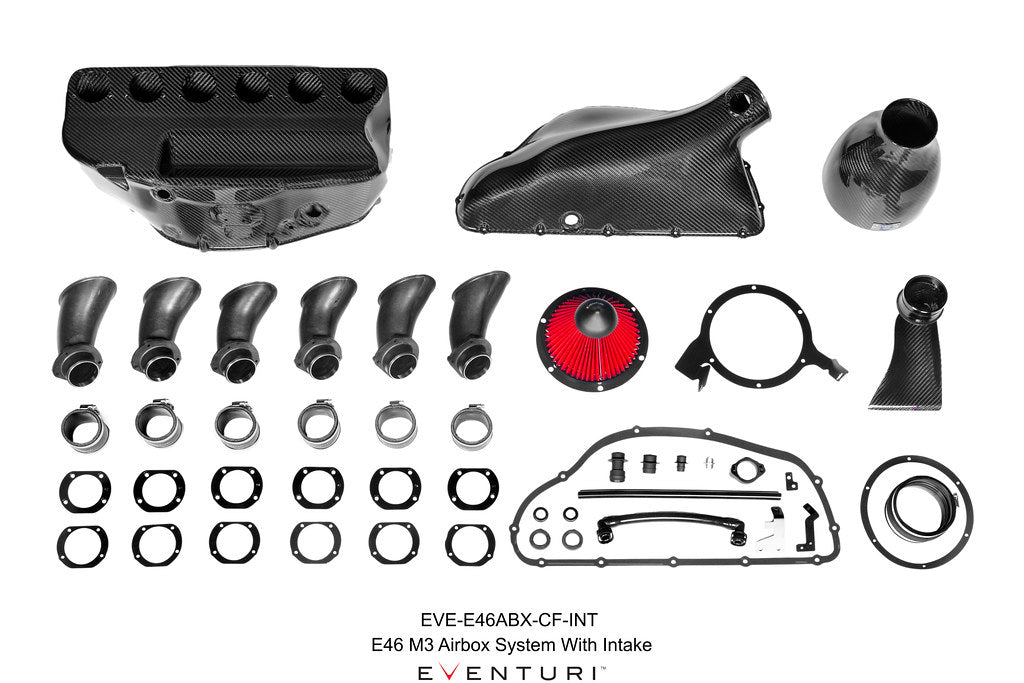 Eventuri E46 M3 Hybrid Carbon Airbox System