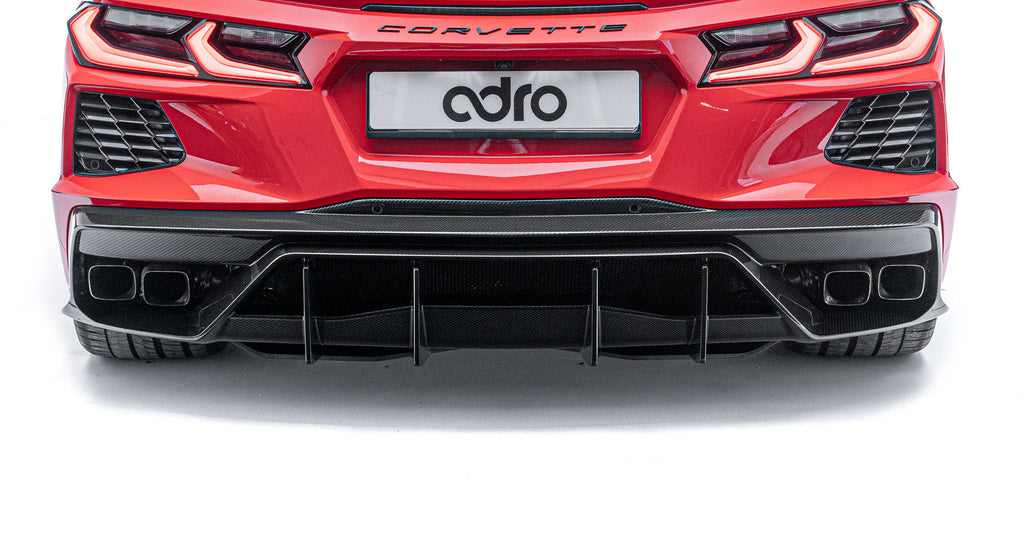 ADRO C8 Corvette Carbon Rear Diffuser