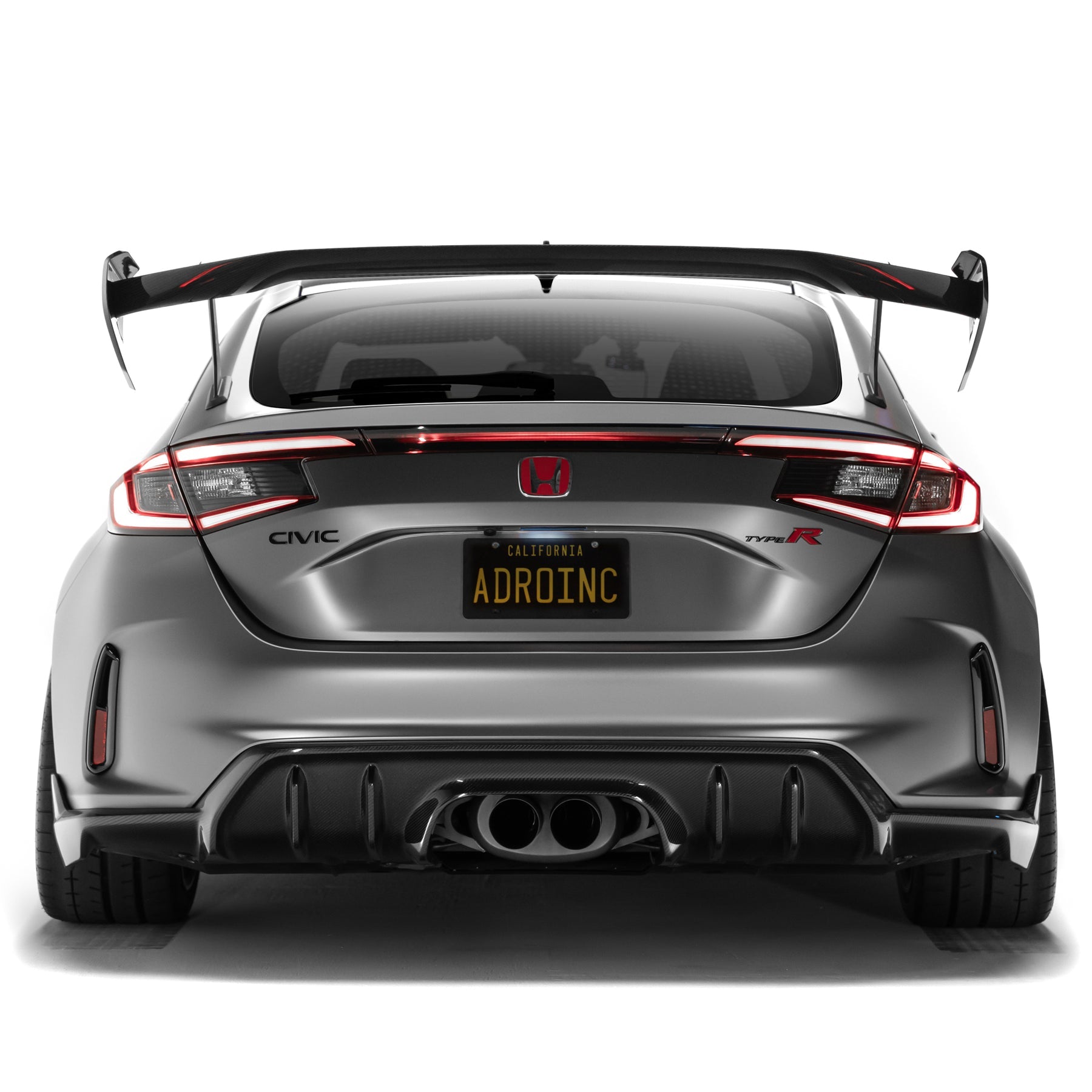 Adro Honda FL5 Type R AT-R4 Swan Neck Wing