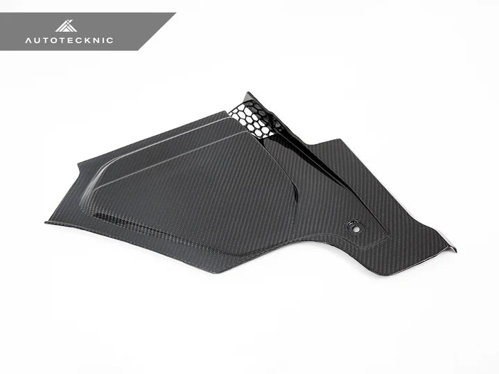 AutoTecknic Dry Carbon Engine Cowl Panel Trim Set