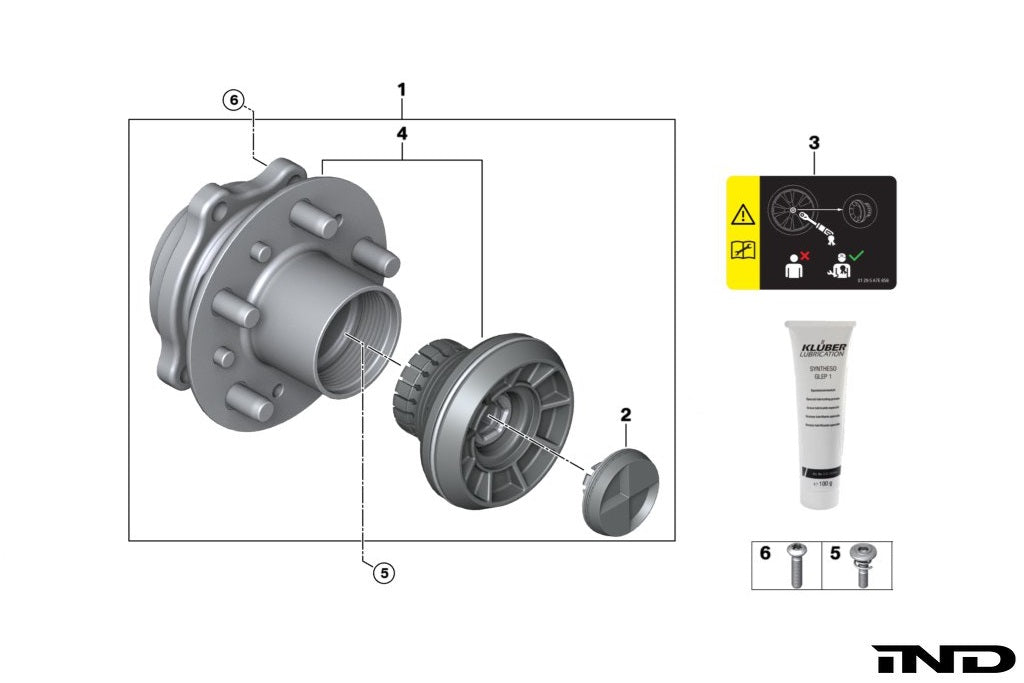BMW M Performance G8X Center Lock Hub Retrofit and 963M Wheel System